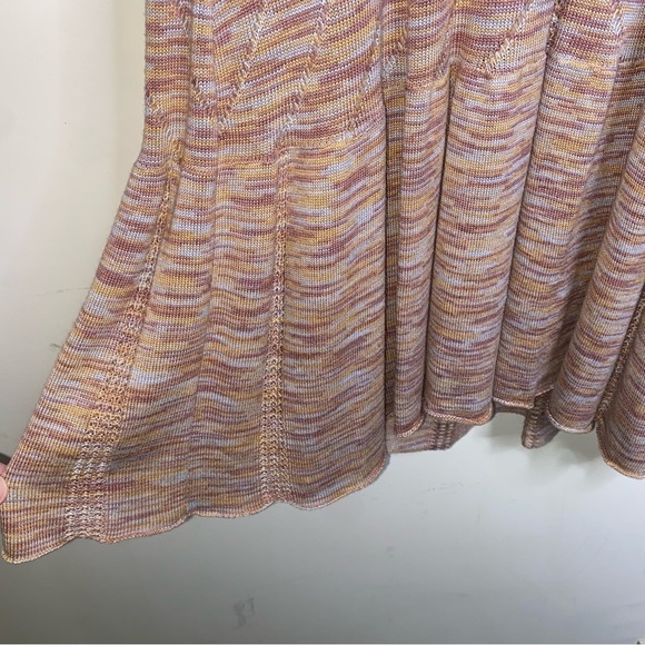 Moth Anthro Small 100% Spun Rayon Sleeveless Dress Off Shoulder Cowl Neckline - Picture 4 of 7